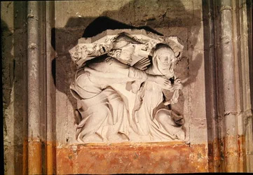 Eine galante Szene, aus der Konsole im Querschiff